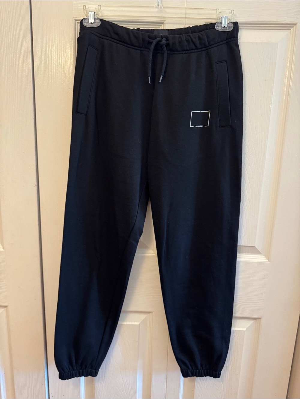 H&M Men's Black Jogger Sweatpants - Brand Unknown